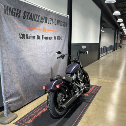 2025 Harley-Davidson® Street Bob® Purple Abyss Denim w/Cast Wheels FXBB thumb 1