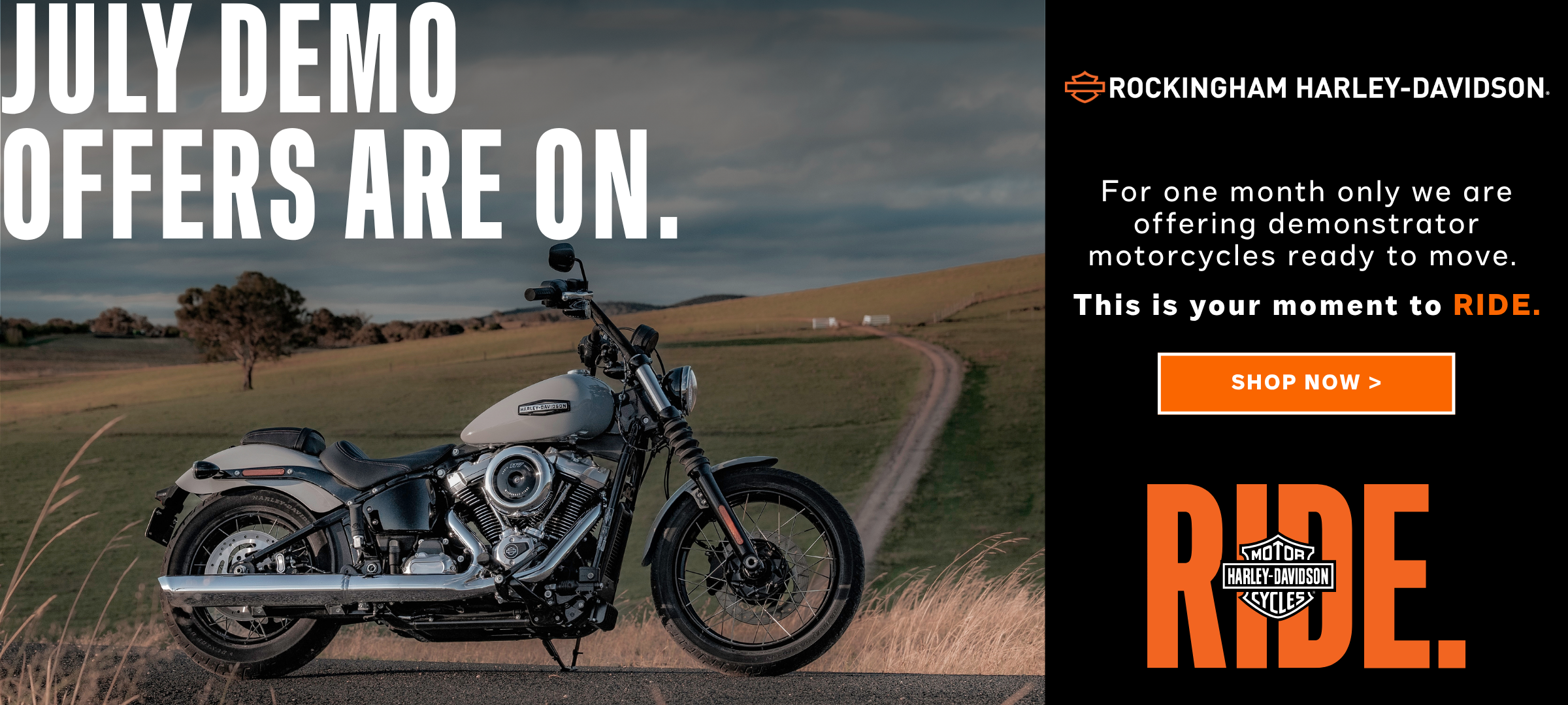 JULY DEMO OFFERS
