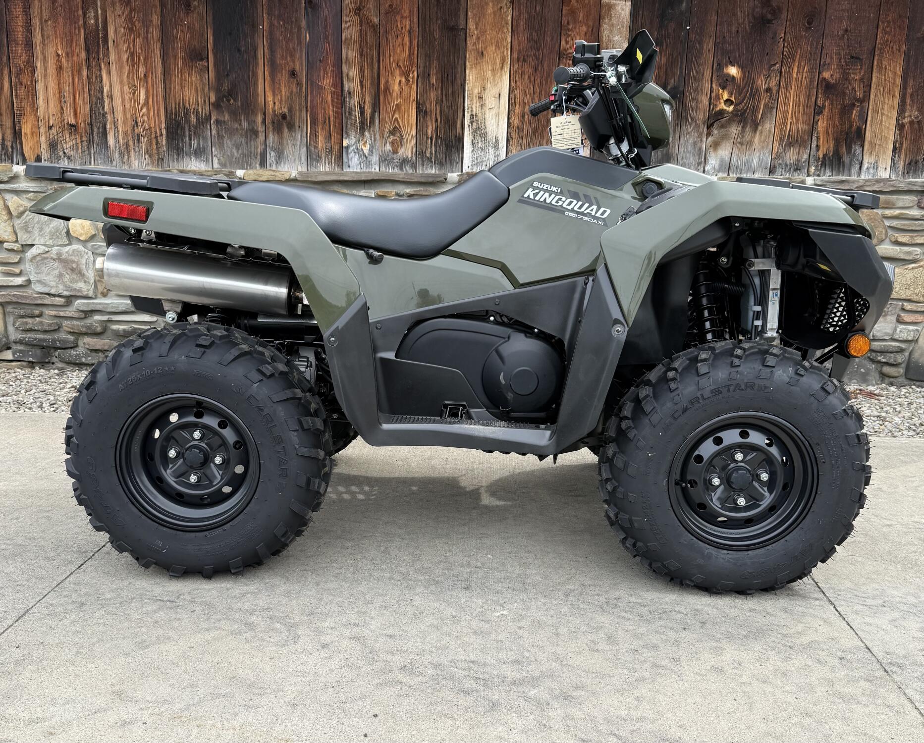2025 Suzuki KingQuad 750AXi Power Steering Terra Green