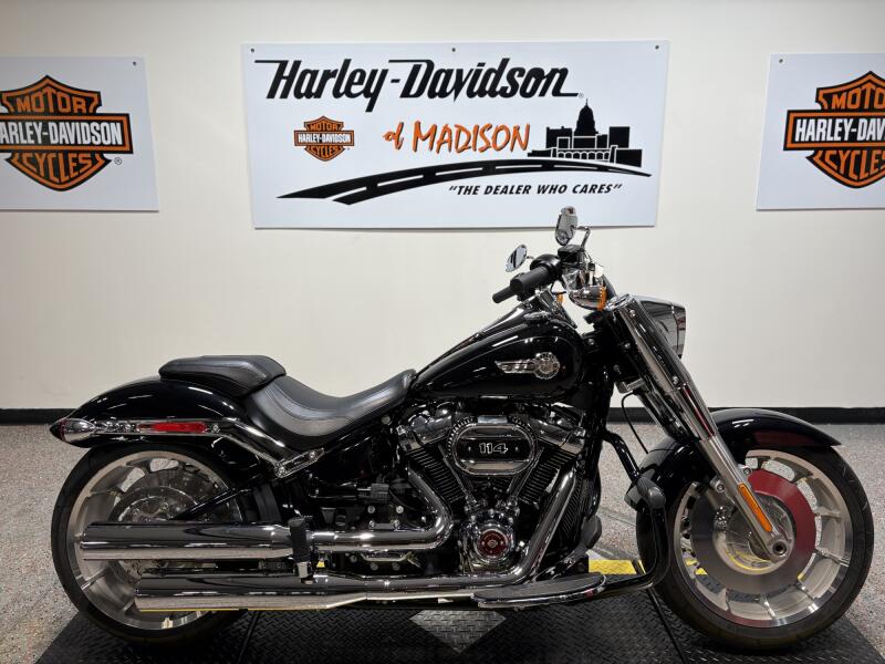 2023 FLFBS Harley-Davidson® Fat Boy® 114 Vivid Black