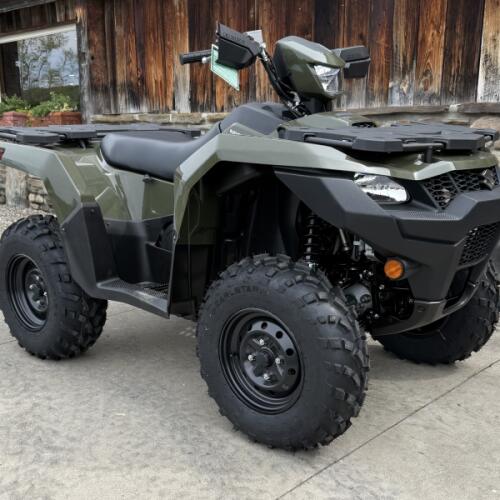 2025 Suzuki KingQuad 750AXi Power Steering Terra Green thumb 1