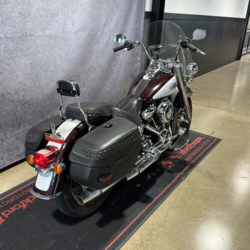 2021 Harley-Davidson® Heritage Classic 107 Midnight Crimson & Stone Washed White Pearl thumb 1
