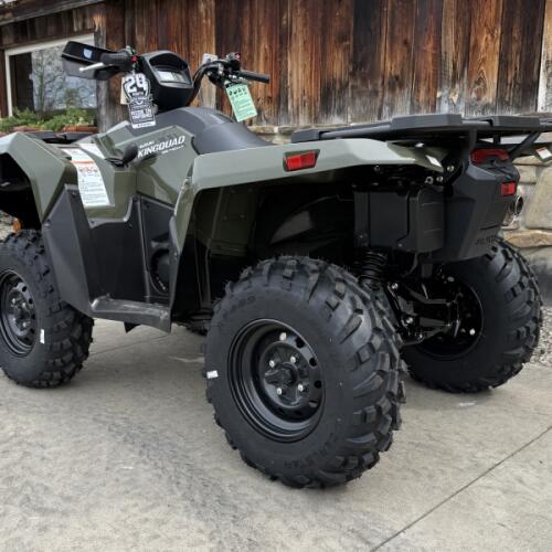 2025 Suzuki KingQuad 750AXi Power Steering Terra Green thumb 0