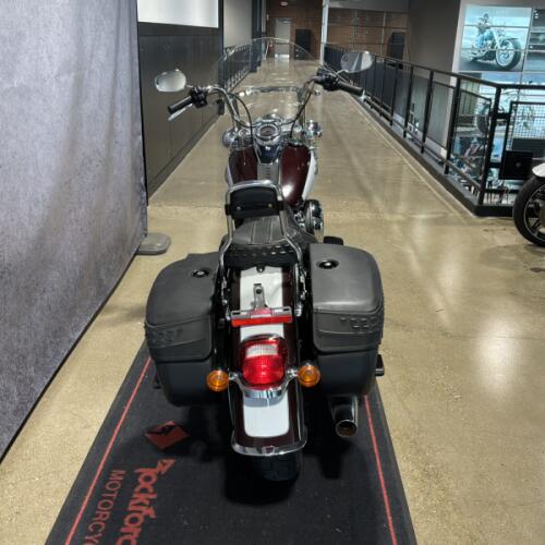 2021 Harley-Davidson® Heritage Classic 107 Midnight Crimson & Stone Washed White Pearl thumb 0