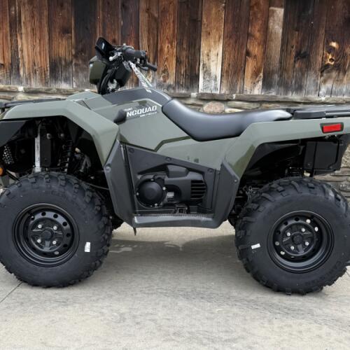 2025 Suzuki KingQuad 750AXi Power Steering Terra Green thumb 3
