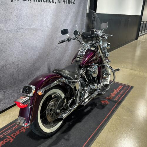 1996 Heritage Softail Classic purple thumb 1