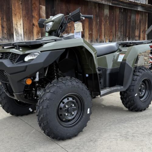 2025 Suzuki KingQuad 750AXi Power Steering Terra Green thumb 2