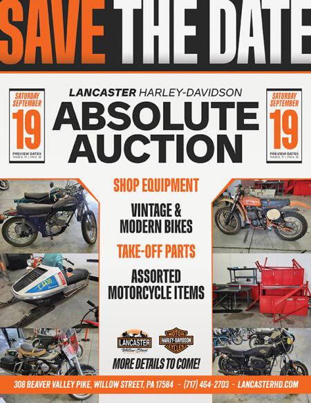 Lancaster H-D Absolute Auction