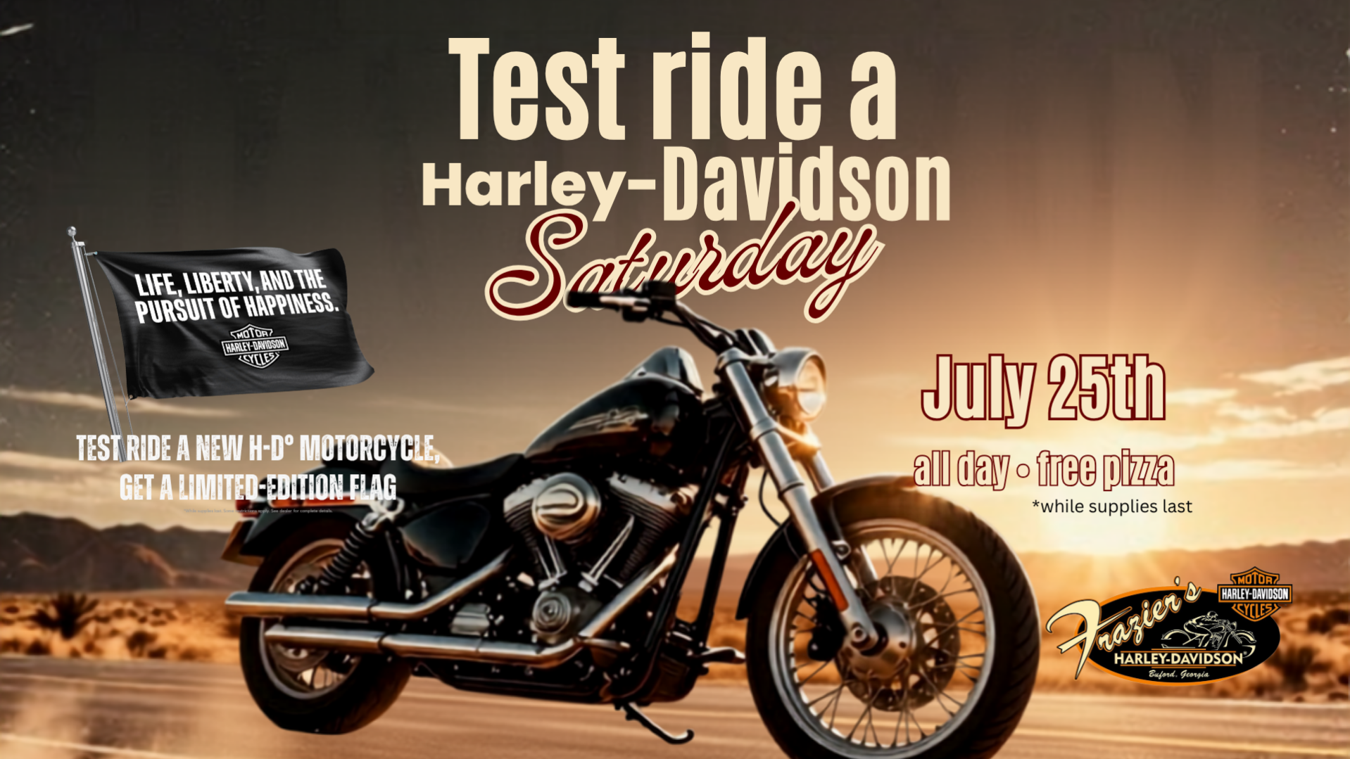 Test Ride a Harley-Davidson Saturday