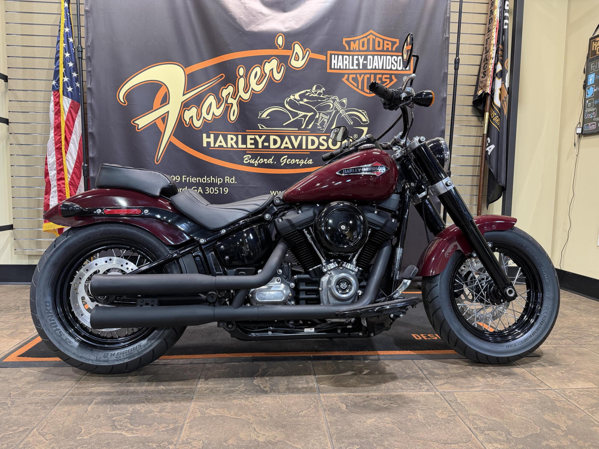2019 Harley-Davidson® Softail Slim® WICKED RED DNM