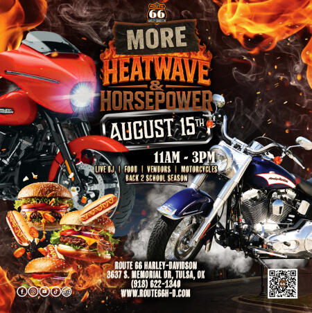Route 66 Harley-Davidson's MORE Heatwave + Horsepower
