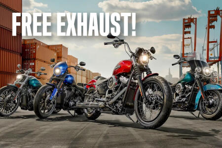 Free Exhaust with New 2026 H-D purchase!