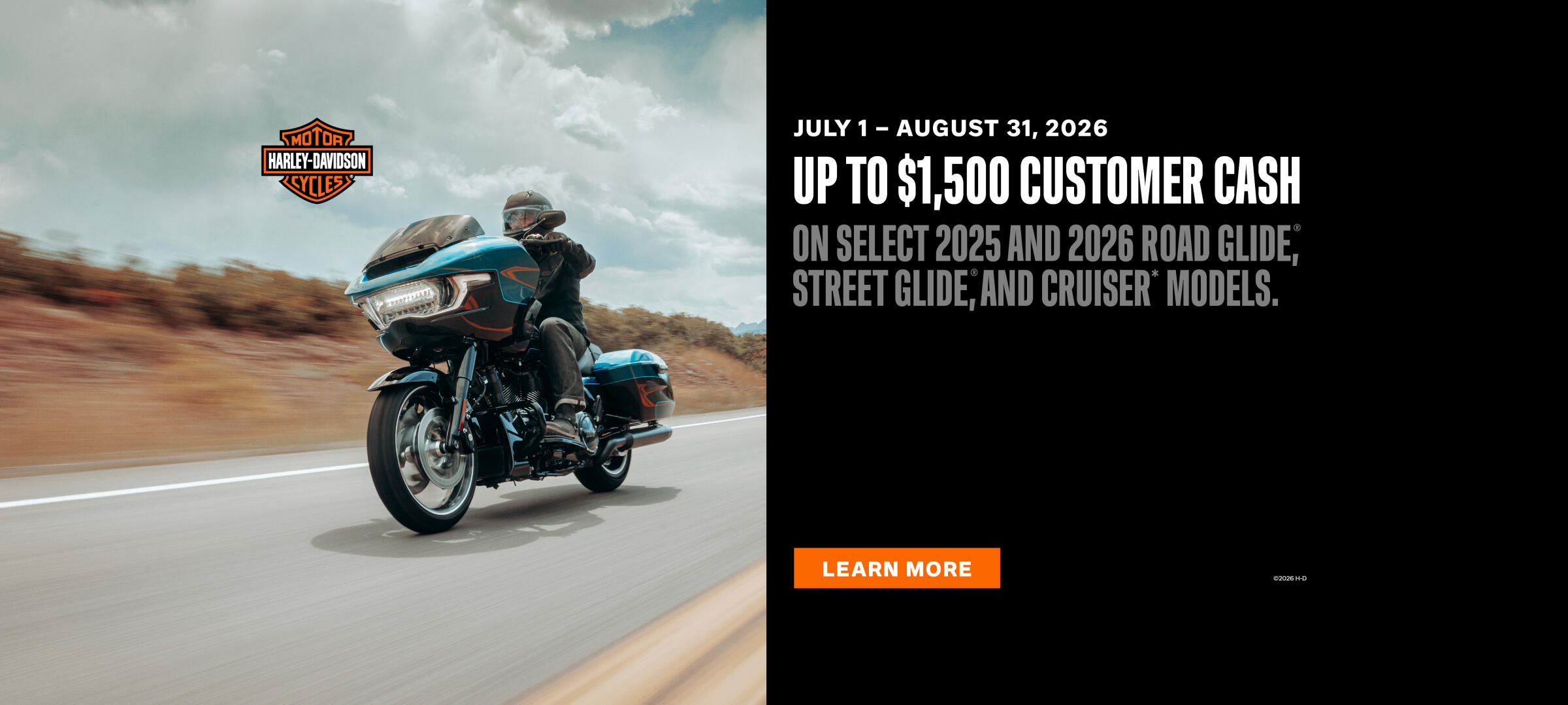 2025 AND 2026 Canada Road Glide