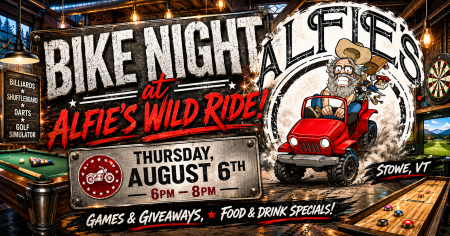 Wilkins Bike Night at Alfie's Wild Ride!