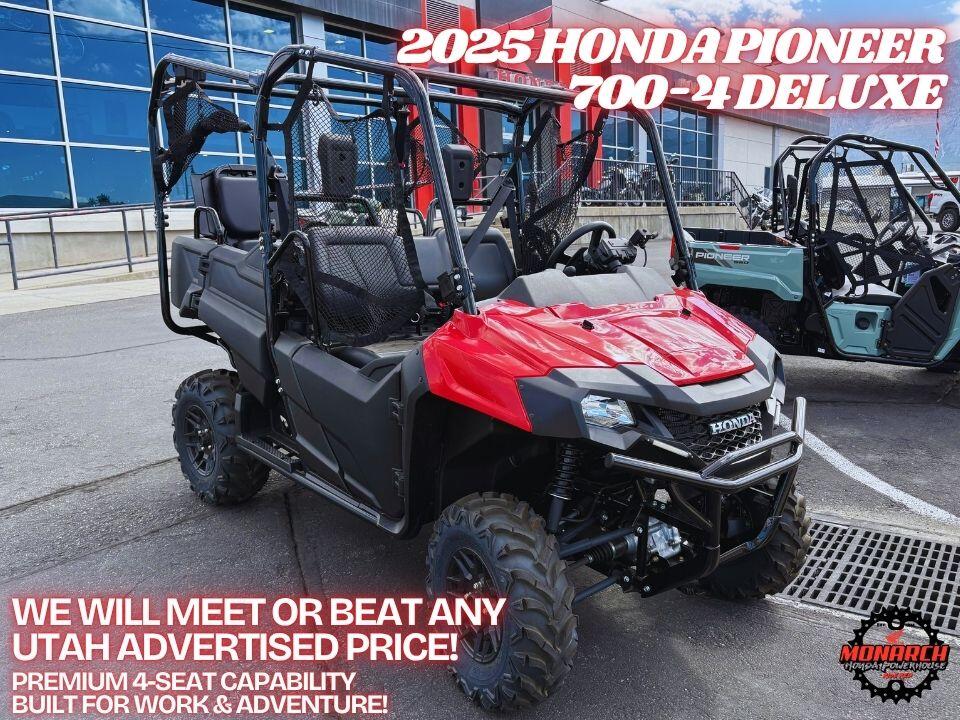 2025 Honda Pioneer 700-4 Deluxe