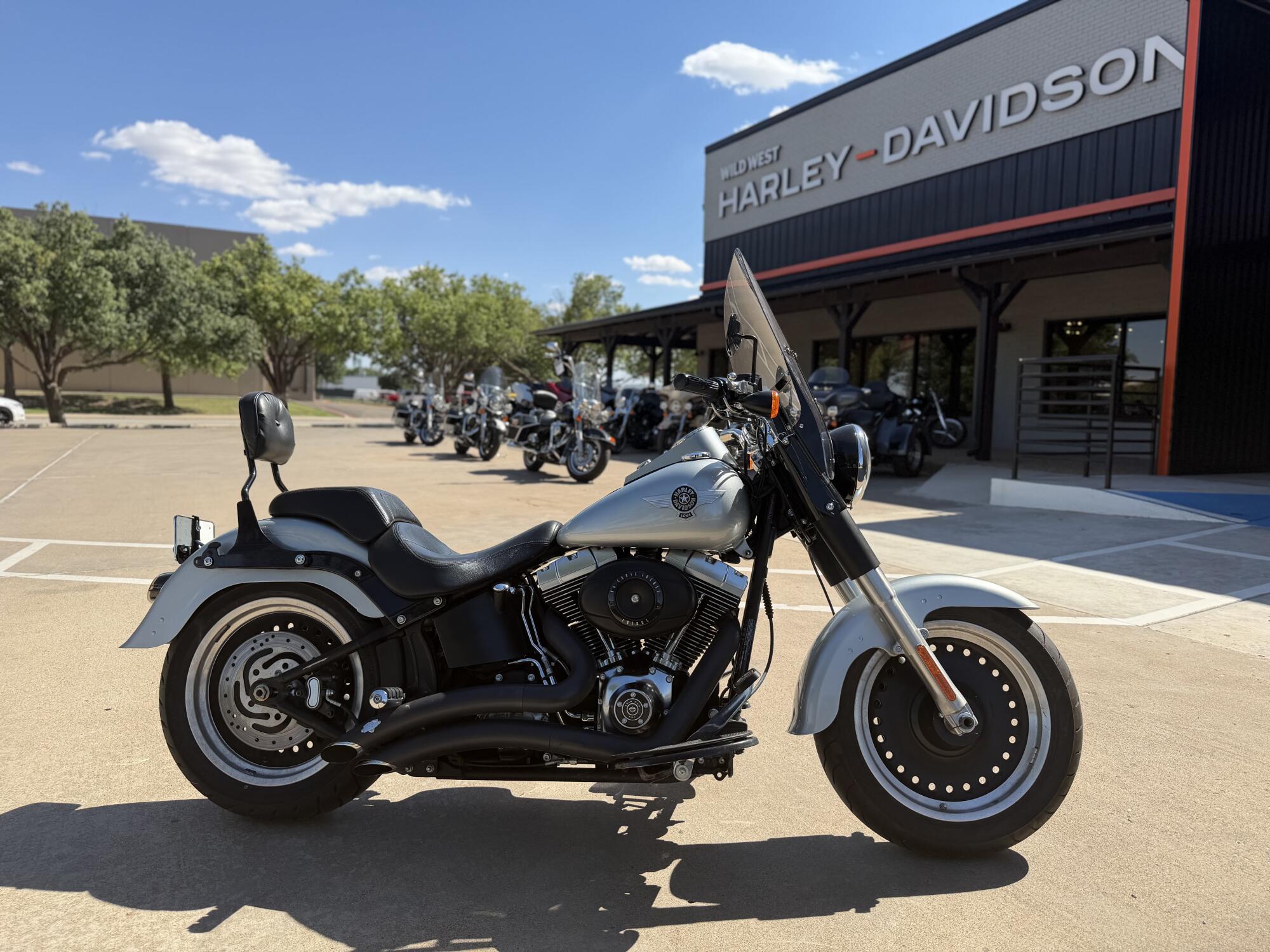 2011 Harley-Davidson® Fat Boy® Lo Brilliant Silver