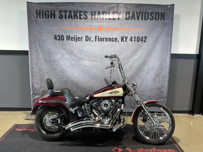 2007 Harley-Davidson® Softail Deuce Burgundy and Gold Pearl