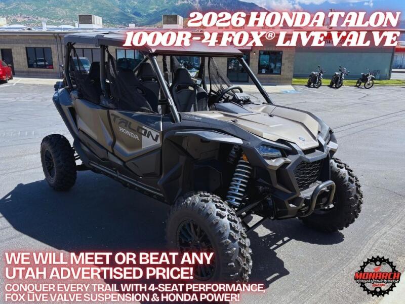 2026 Honda Talon 1000R-4 FOX® Live Valve