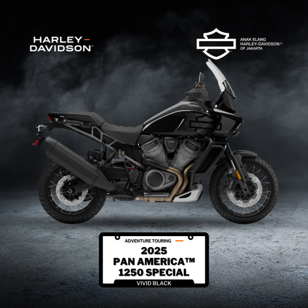 2025 Harley-Davidson® Pan America® 1250 Special Vivid Black w/Laced Wheels