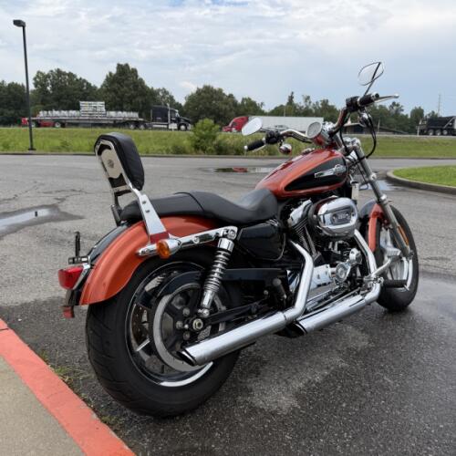 2011 Harley-Davidson® 1200 Custom Sedona Orange/Vivid Black thumb 1