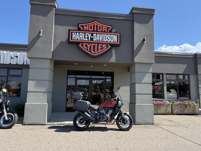 2025 Harley-Davidson® Pan America® 1250 Special Whiskey Fire / Raven Metallic w/Laced Wheels