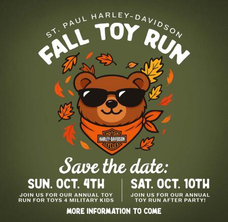 Annual Toy Run for Toys 4 Military Kids