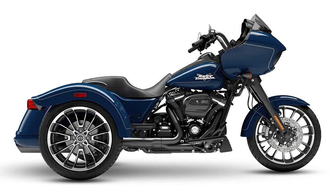 2023 Harley-Davidson® Road Glide® 3 Bright Billiard Blue - Black Finish
