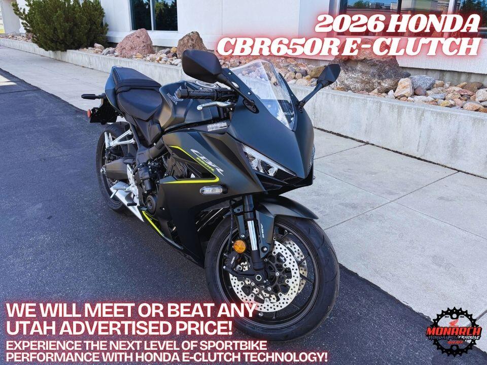 2026 Honda CBR650R E-Clutch
