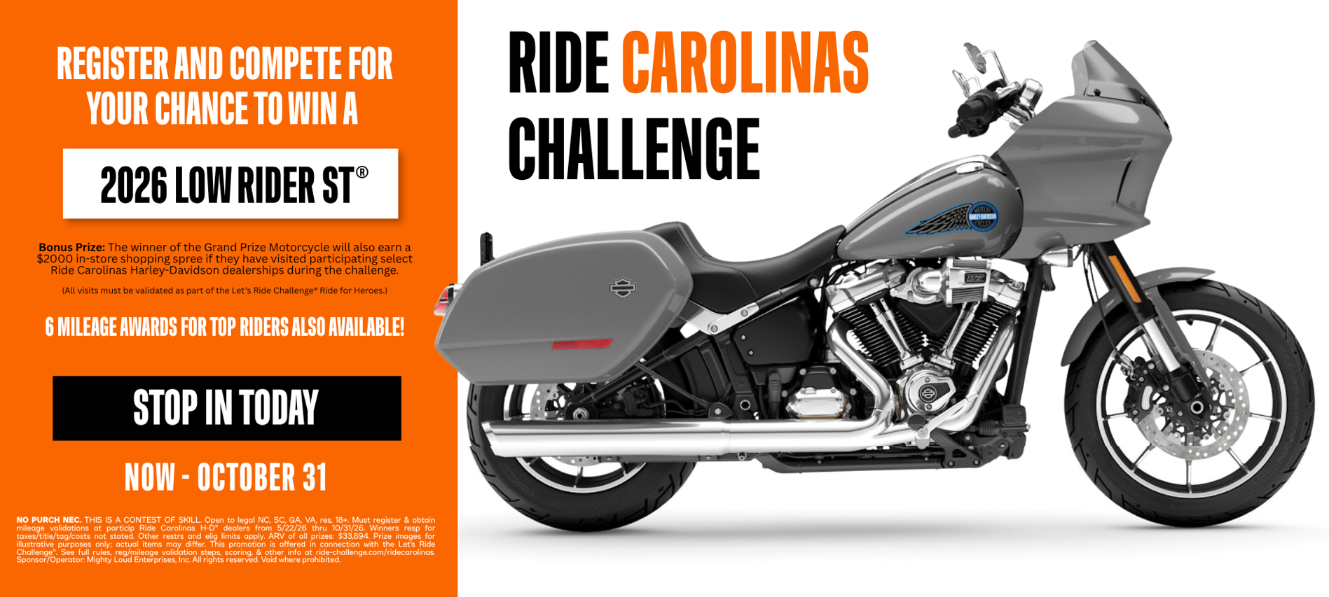 Ride Carolinas Challenge