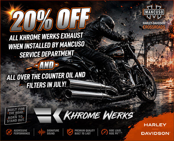 mancuso harley davidson service specials