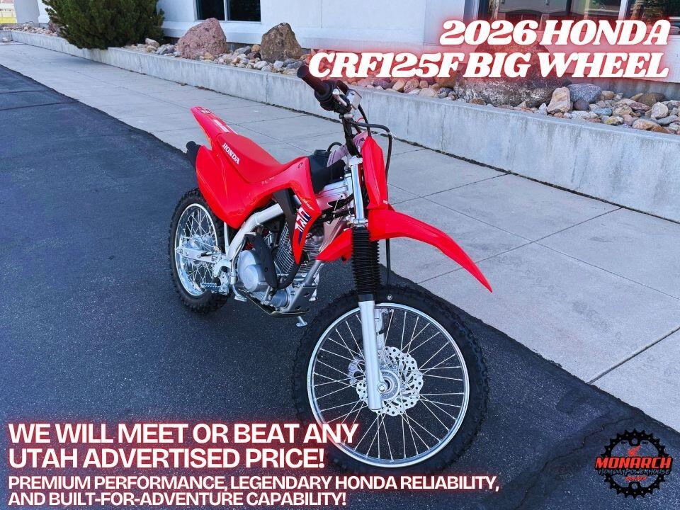 2026 Honda CRF125F Big Wheel