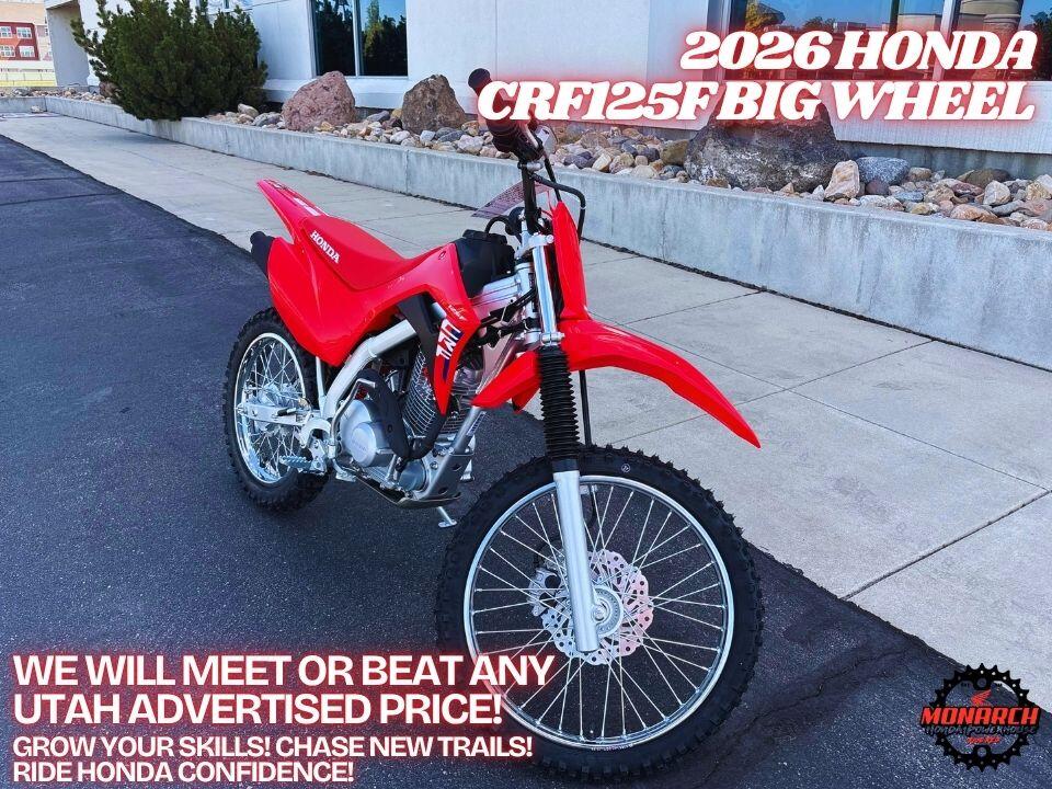 2026 Honda CRF125F Big Wheel