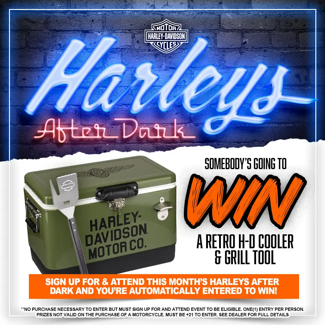Harleys After Dark
