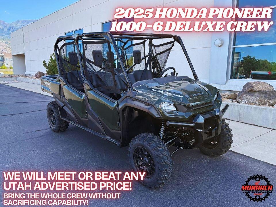 2025 Honda Pioneer 1000-6 Deluxe Crew