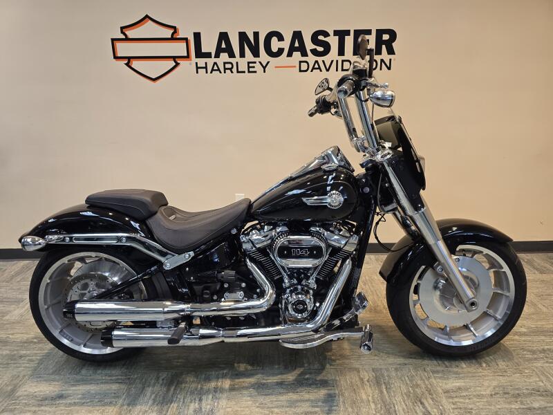 2024 Harley-Davidson® Fat Boy® 114 Vivid Black FLFBS