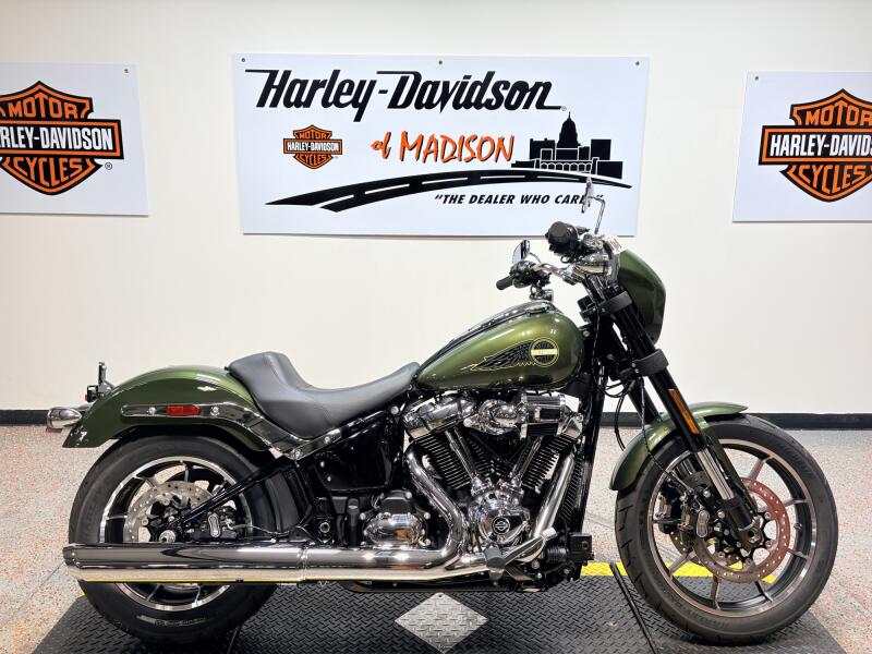 2026 FXLRS Harley-Davidson® Low Rider® S Olive Steel Metallic Chrome Cast Wheels