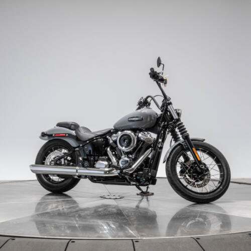 New 2026 HARLEY-DAVIDSON FXBB STREET BOB in Dark Billiard Gray with 10 miles thumb 3