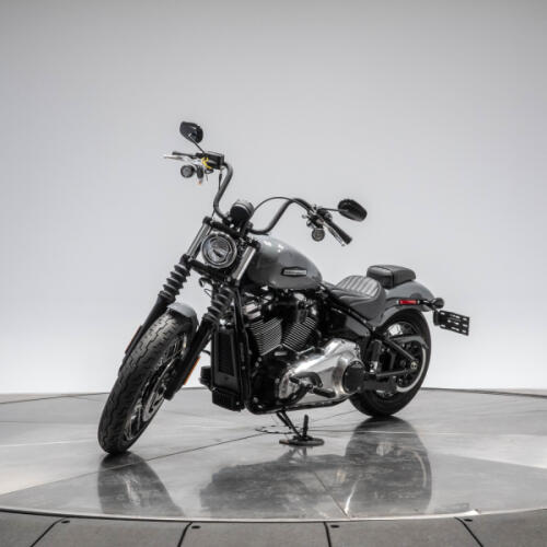 New 2026 HARLEY-DAVIDSON FXBB STREET BOB in Dark Billiard Gray with 10 miles thumb 0