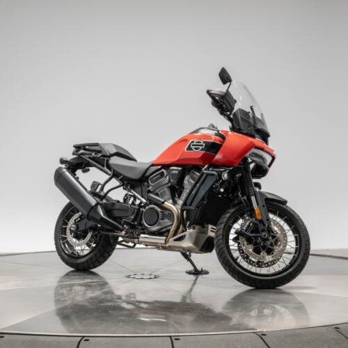 New 2026 Harley-Davidson RA1250S Pan America Special in Blood Orange with 10 miles thumb 3