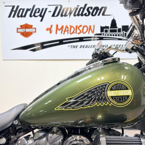 2026 FXLRS Harley-Davidson® Low Rider® S Olive Steel Metallic Chrome Cast Wheels thumb 2