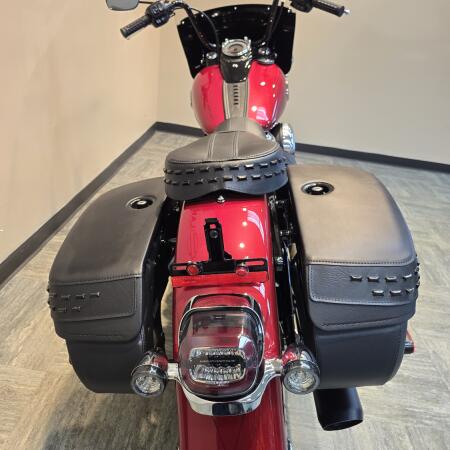 2026 Harley-Davidson® Heritage Classic Brilliant Red Black Cast Wheels FLHC thumb 2