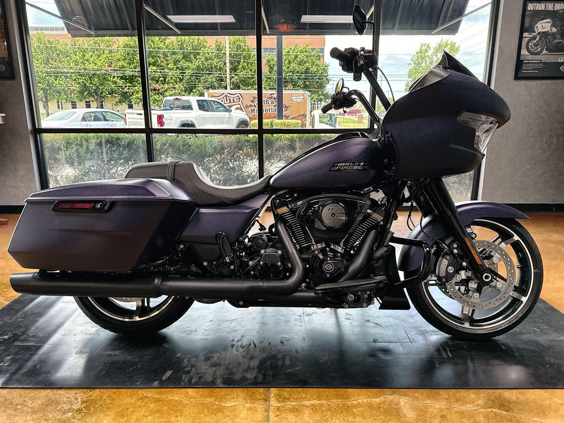 2025 Harley-Davidson® Road Glide® Purple Abyss Denim - Black Finish