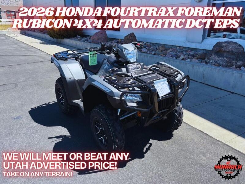 2026 Honda FourTrax Foreman® Rubicon 4x4 Automatic DCT EPS Deluxe