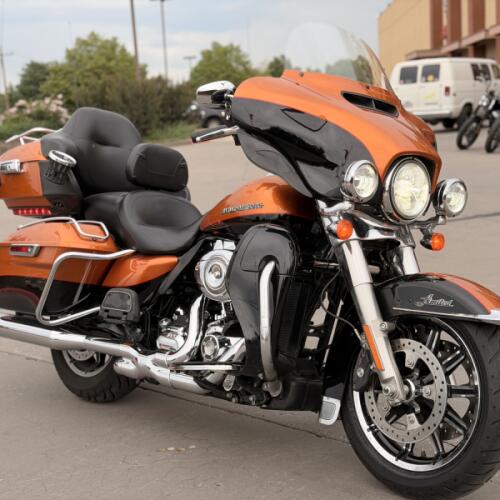 2014 Harley-Davidson® Ultra Limited FLHTK WHSKY/V BLK 687818 thumb 3