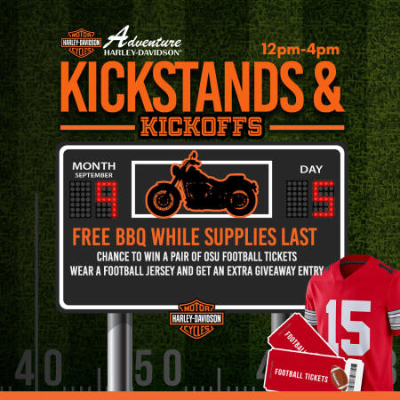 Kickstands & Kickoffs
