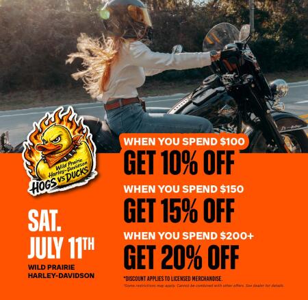 Spend more to save more this weekend!