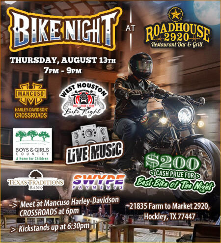 Bike Night - 2920 Roadhouse