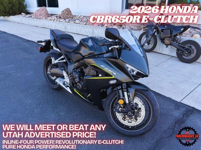 2026 Honda CBR650R E-Clutch