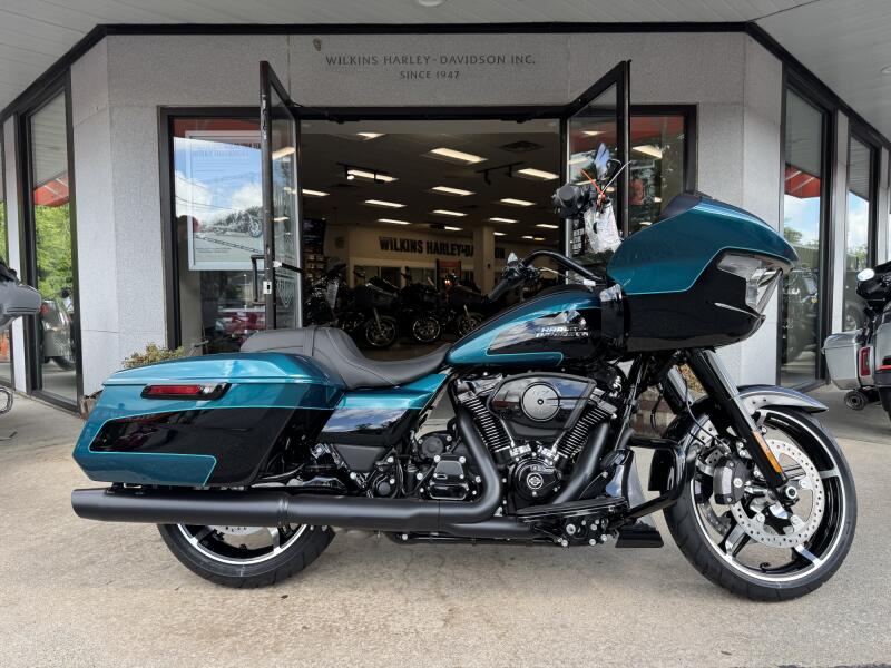 2026 HARLEY-DAVIDSON FLTRX ROAD GLIDE in Teal Thunder/Vivid Black with Black Trim with 10 miles