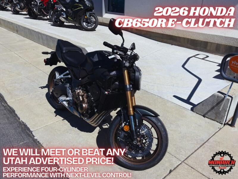 2026 Honda CB650R E-Clutch